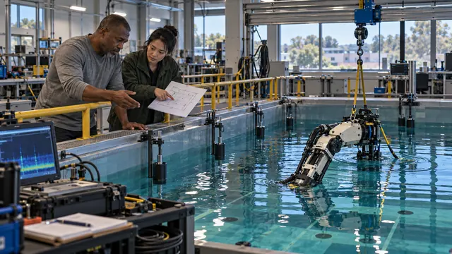 Tank with the robot arm