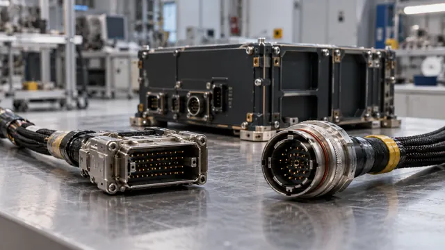 The mismatched connectors on the bench