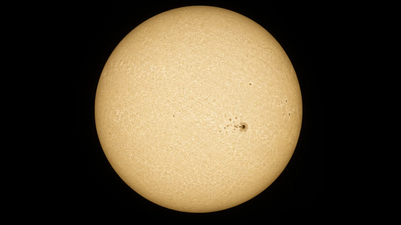 The Sun during a solar eruption