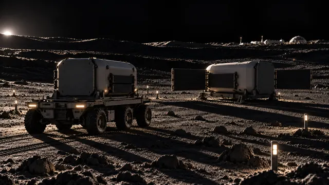 A replacement unit delivered to the reactor site